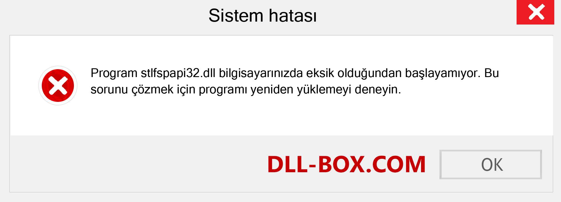 stlfspapi32.dll dosyası eksik mi? Windows 7, 8, 10 için İndirin - Windows'ta stlfspapi32 dll Eksik Hatasını Düzeltin, fotoğraflar, resimler